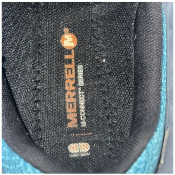 Merrell Womens 8 Athletic Outdoor Shoes Blue & Black Rubber Sole - Picture 4 of 10